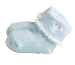 Foldover Cross Infant Socks