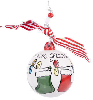 Grandkids Stocking Ornament