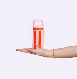 Sicily Stripes PInk 6oz Lil' Bitty Bottle