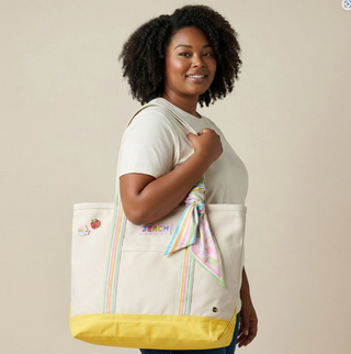 School's In Session Canvas Tote