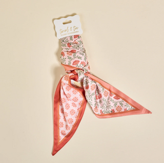 Everbloom Dusty Rose Twirl & Tie Scarf