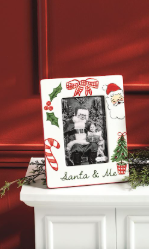 santa and me frame