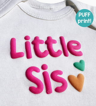 Little Sis Puff Onesie