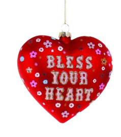 Bless Your Heart Ornaments