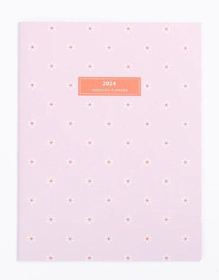 Starbright Pink Monthly Planner