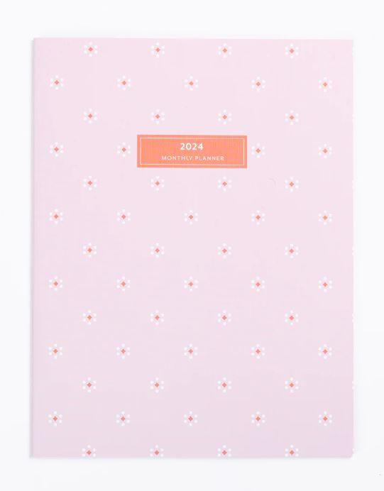 Starbright Pink Monthly Planner