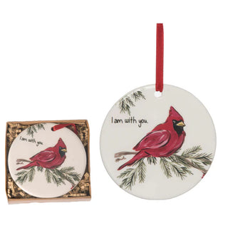 Ceramic Cardinal Boxed Ornament