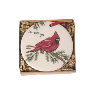 Ceramic Cardinal Boxed Ornament