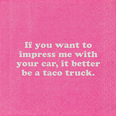 Taco Truck Napkin Set