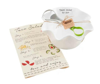 Taco Salad & Towel Set