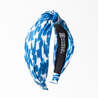 Tailgate Blue& White Headband