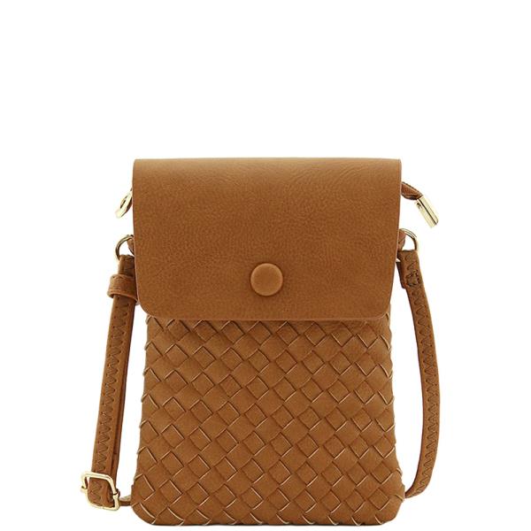 Tan Small Modern Crossbody