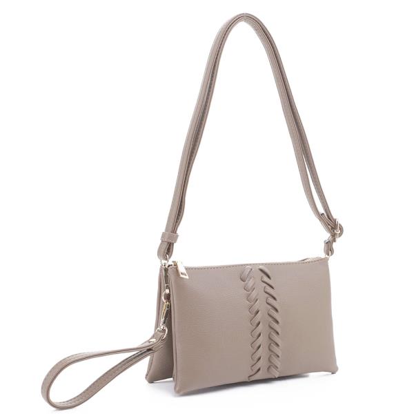 Taupe Design Crossbody