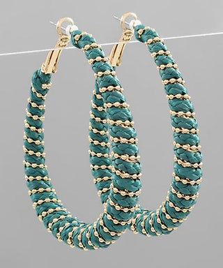 Teal Channing Earrings