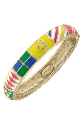 Triple Crown Jockey Silks Bangle