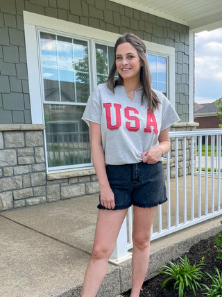 USA Dispressed Top