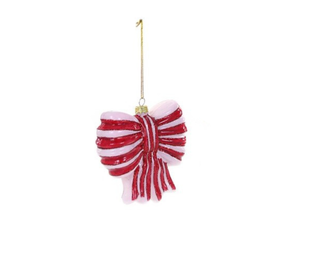 Striped Bow Ornaments
