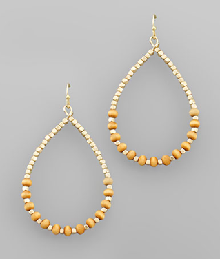 Westley Earrings Brown