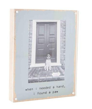 When Acrylic Dog Frame