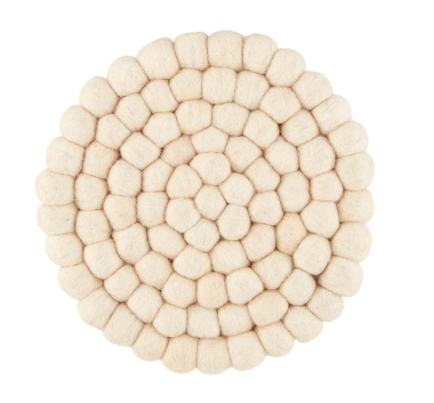 White Flet Trivet