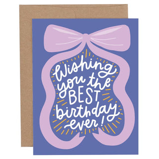 Wishing You The Best Birthday Card