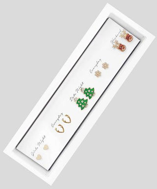 Xmas Tree Box Set Earrings