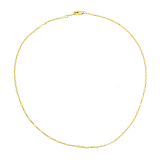 20" Yellow Flat Palline Chain