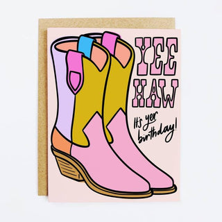 Yee Haw B-day Card