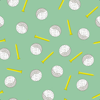 Muslin Golf A Round Quilt Baby & Kids Blanket