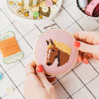 Beginner Horse Cross Stitch Kit