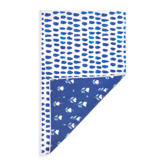 Royal Blue Biodegradable Dish Cloths Set