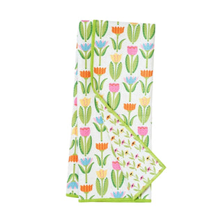 Mary Engelbreit Tulips Reversible Towel