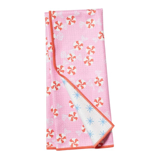 Sara Fitz Peppermint Candy Reversible Towel