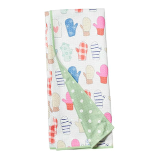 Sara Fitz Mitten Reversible Towel