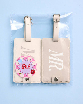 Mr And Mrs Luggage Tags
