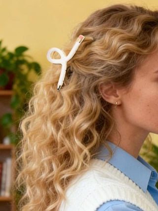 Cute Curved‑Pencil‑Shaped Hair Claw Clip