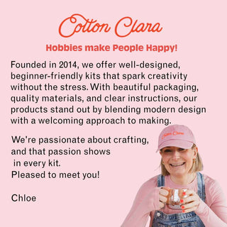 Duck Cross Stitch Kit for Beginners