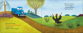 Little Blue Truck Makes a Friend Book
