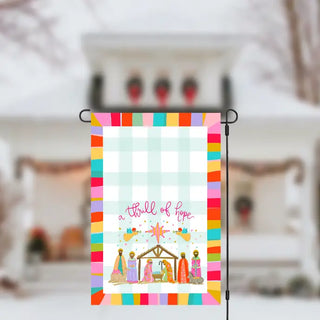 Thrill of Hope Garden Flag