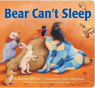 Bear Can't Sleep Board Book