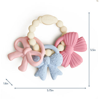 Itzy Trio Bow Teether