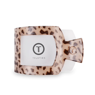 Blonde Tortoise Large Flat Square Hair Clip