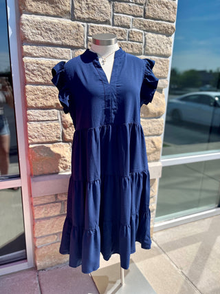 Smile Through It Dress-Curvy (more colors)