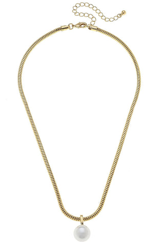 Brooklyn Pearl Necklace