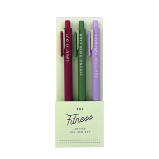 The Fitness Jotter Gel Pen Set