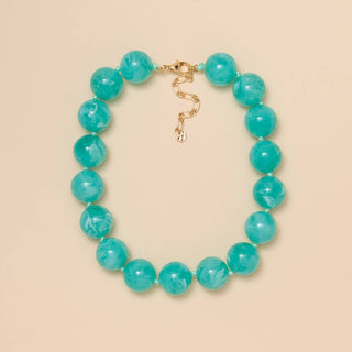 Beaded Stone Necklace