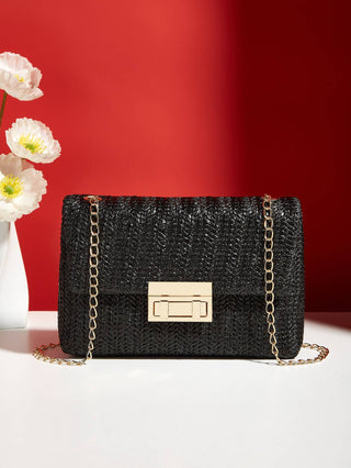 Summer Breeze Straw Purse