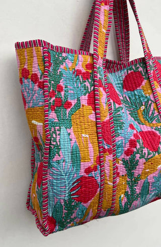 Bright Quilted Purse