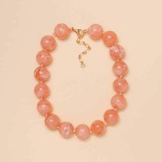 Beaded Stone Necklace