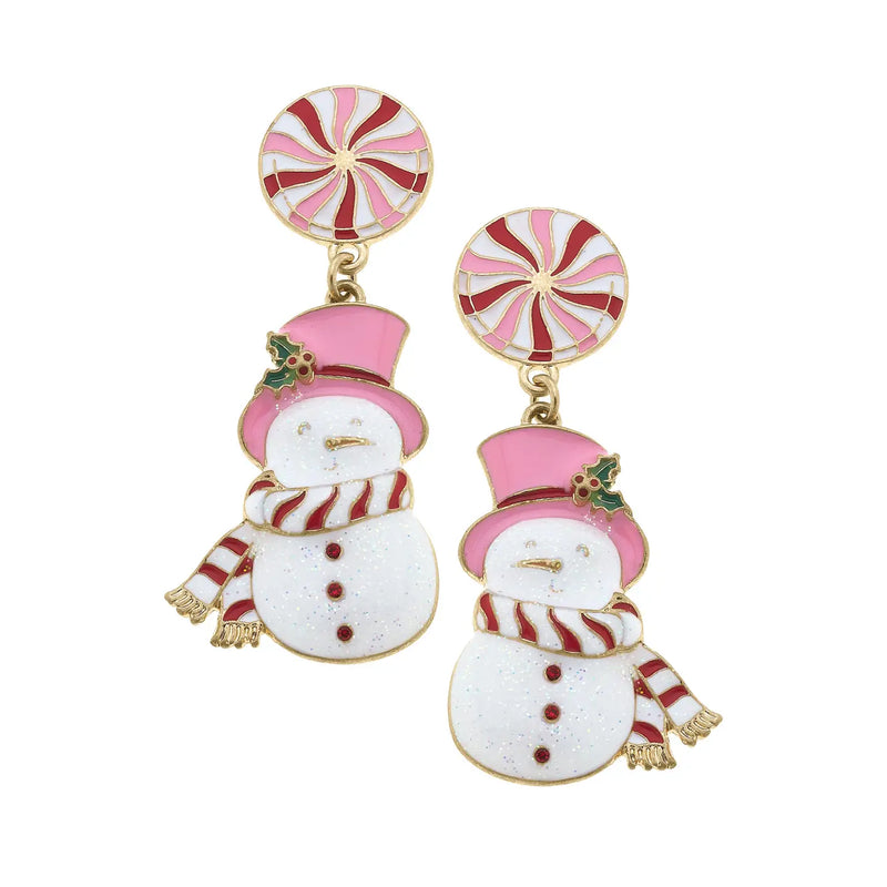 Frosty Peppermint Earring